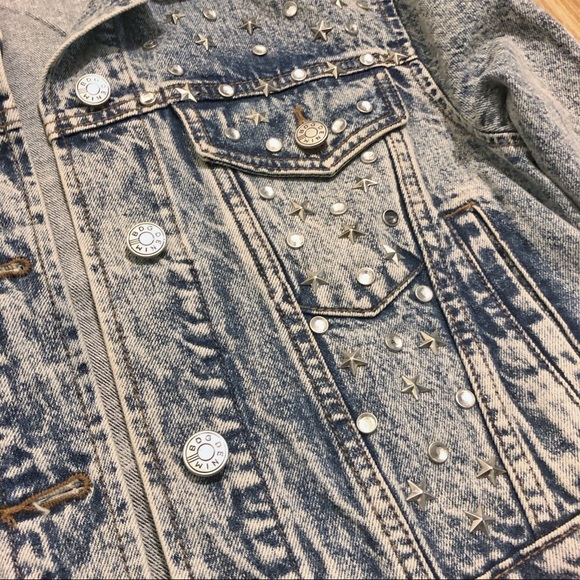 Studded Jean Jacket - Picture 3 of 5